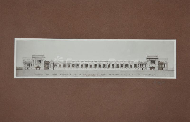 Ansaldo - progetti architettonici di Adolfo Ravinetti, tav. 11