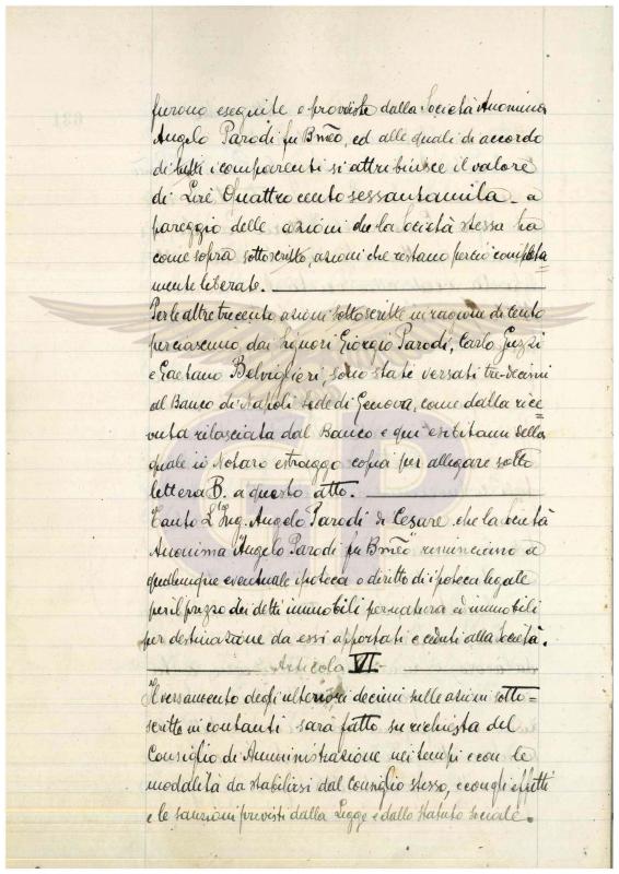 Atto costitutivo e statuto Moto Guzzi, p. 6