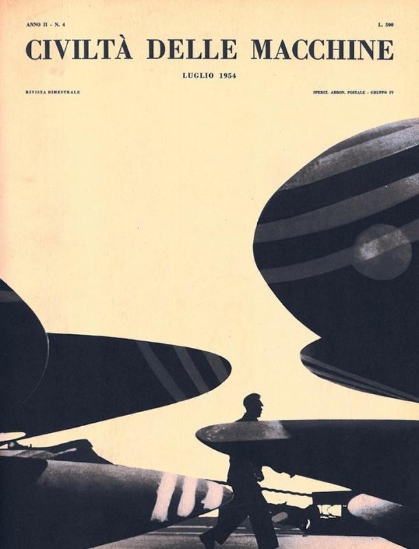 Copertina - eliche Ansaldo - luglio 1954, anno II, n. 4