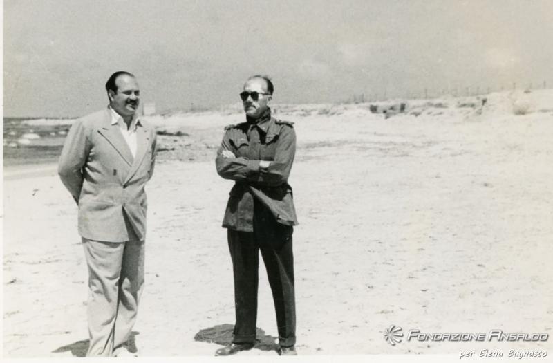 Parodi Giorgio - aviatore a Tripoli con il fratello Enrico