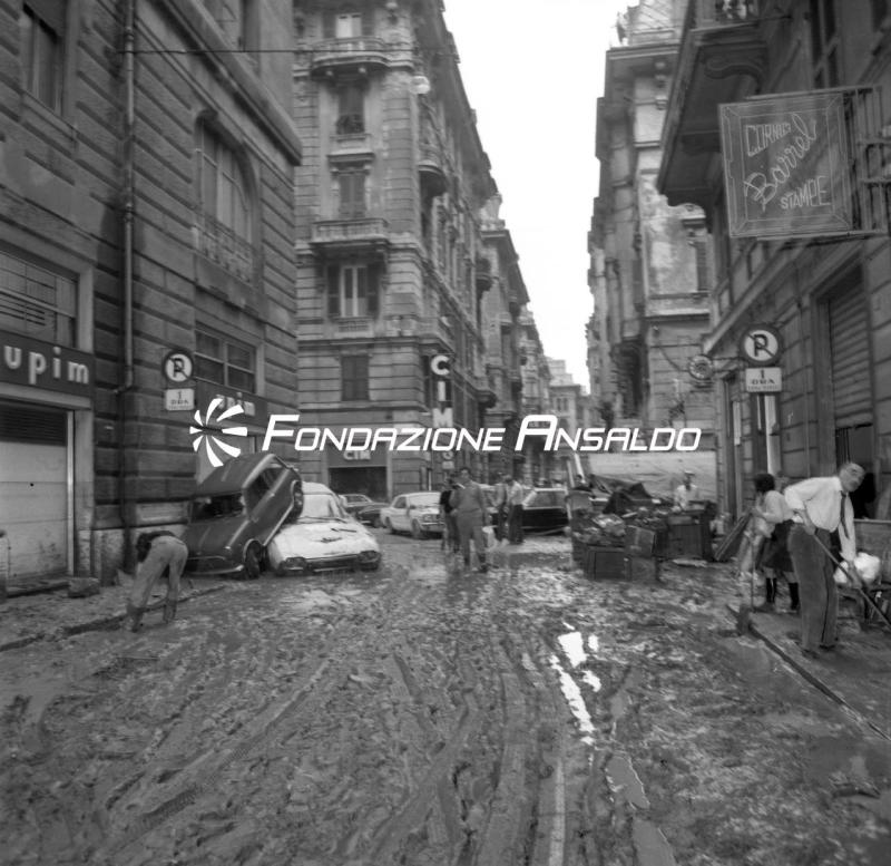 Genova - alluvione 1970