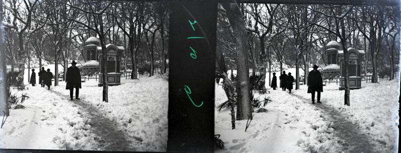 Piazza Corvetto sotto gli alberi (originale)