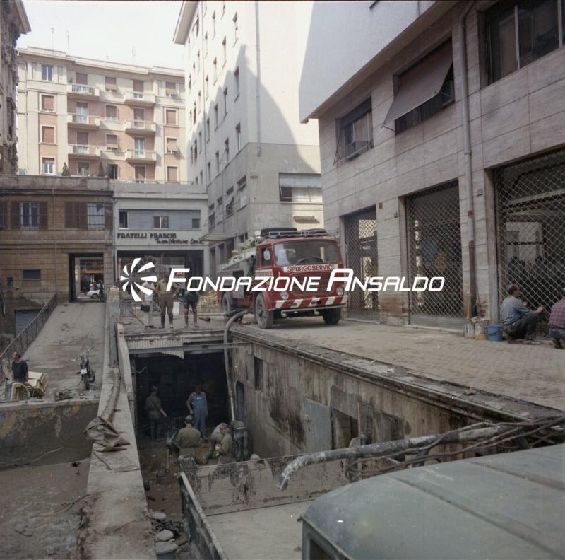 Genova - alluvione 1970