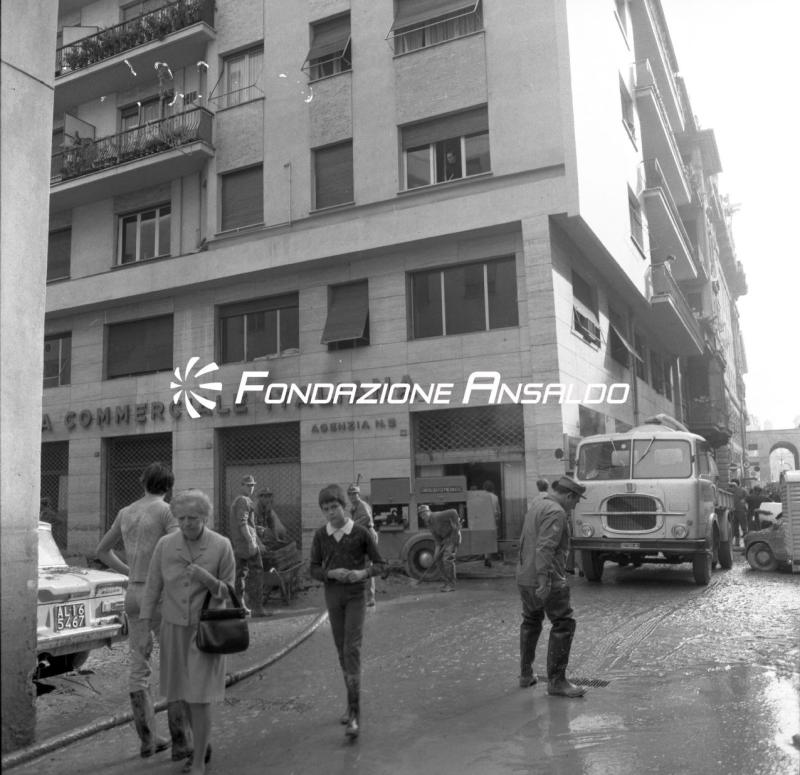 Genova - alluvione 1970