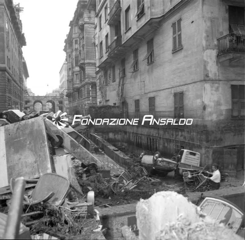 Genova - alluvione 1970
