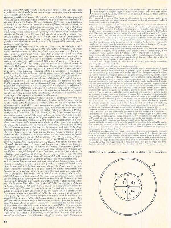 Vivere nel tempo di Enzo Paci, maggio-giugno 1956, anno IV, n. 3, p. 12