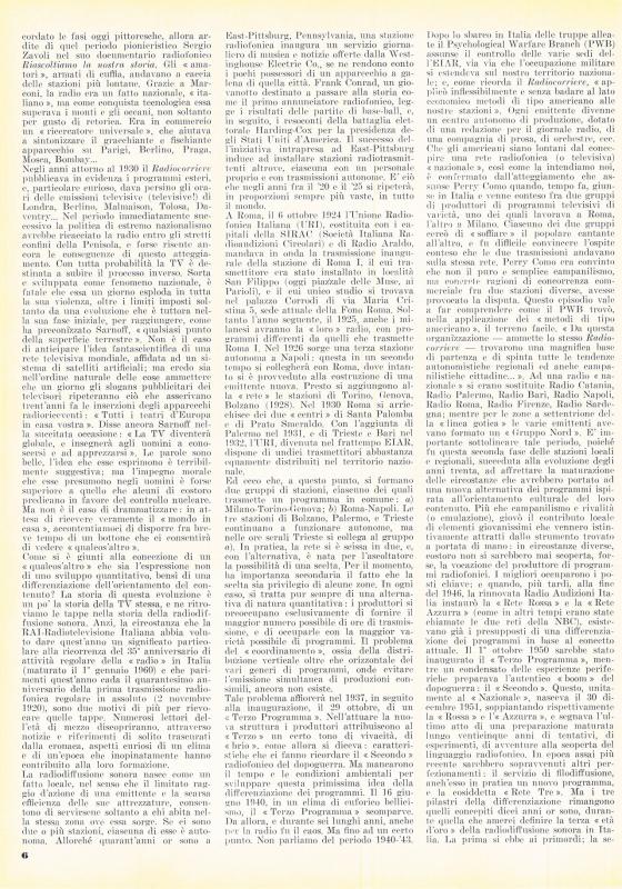 Considerazioni sull'alternativa dei programmi radiotelevisivi, di Guido Guarda, novembre - dicembre 1960, anno VIII, n. 6, p. 6