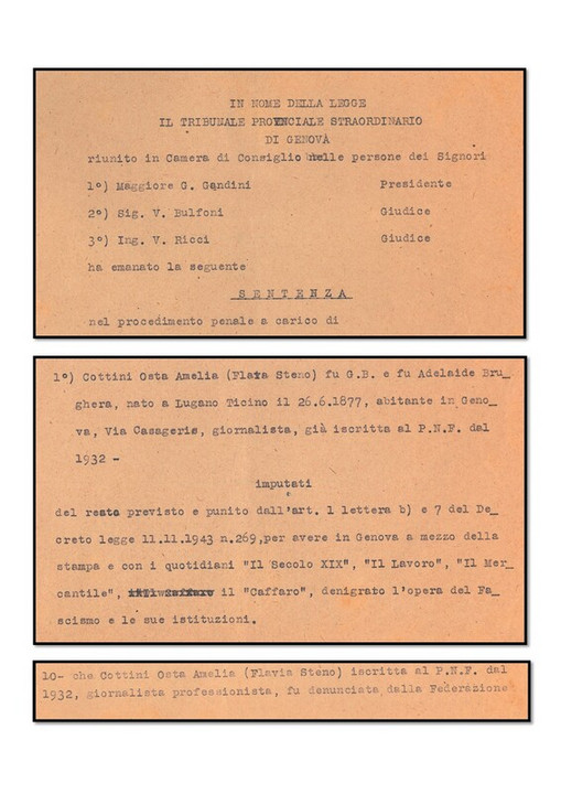 Tribunale Provinciale Straordinario di Genova