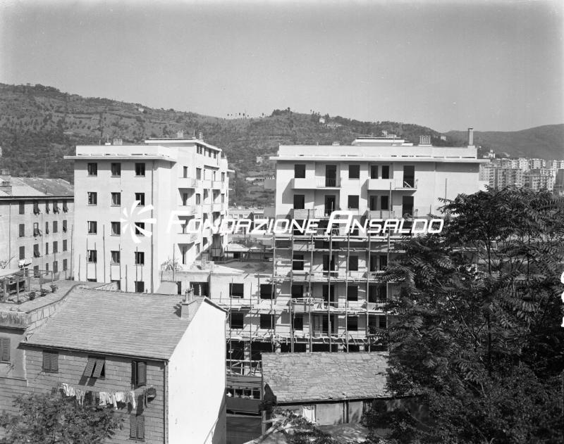 Genova - edifici in costruzione