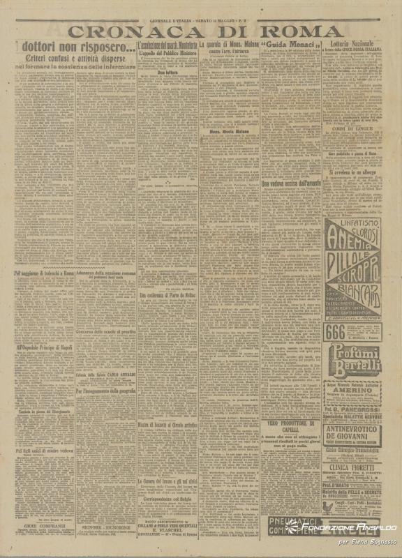 Il Giornale d'Italia, 11.05.1918, p. 2