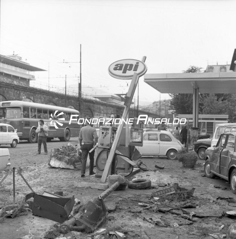 Genova - alluvione 1970