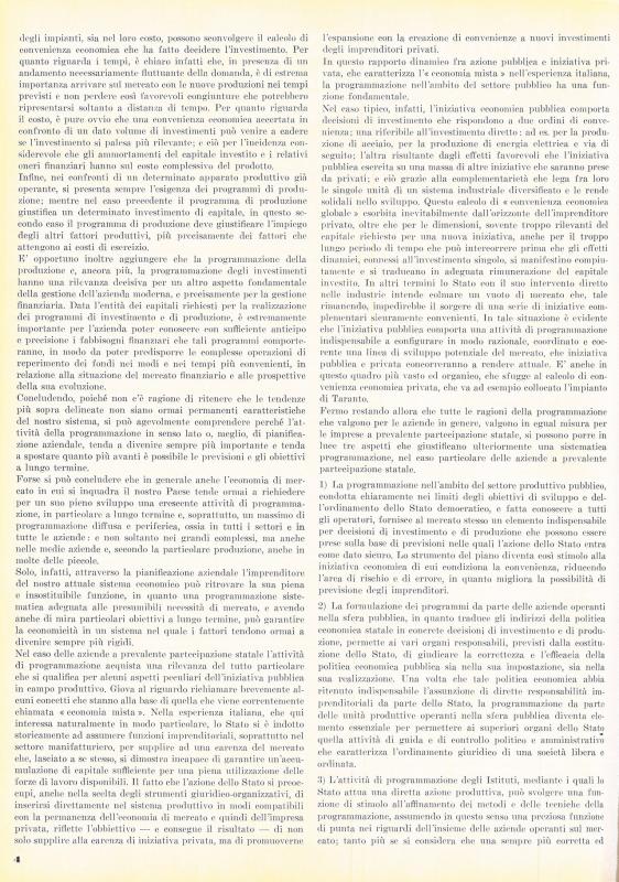 La programmazione nelle aziende a prevalente partecipazione statale, di Aldo Fascetti, marzo - aprile 1960, anno VIII, n. 2, p. 4