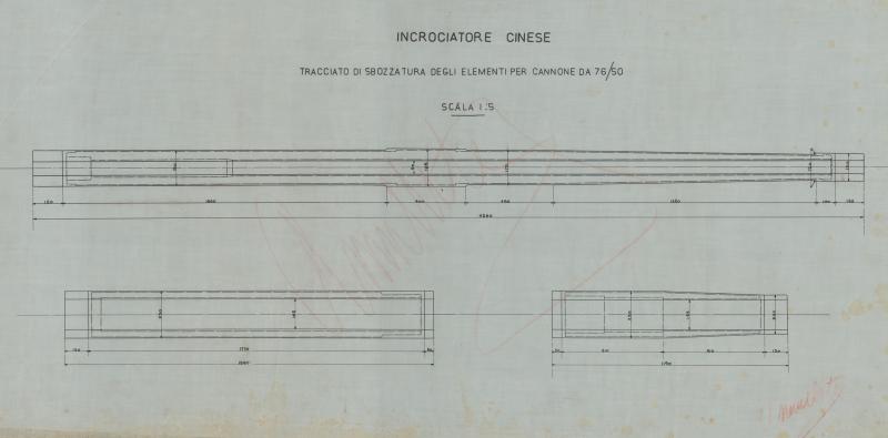 Cannone da 76/50 - Incrociatore cinese