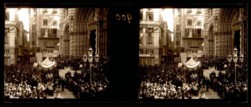 Cattedrale di San Lorenzo. Processione religiosa (originale)