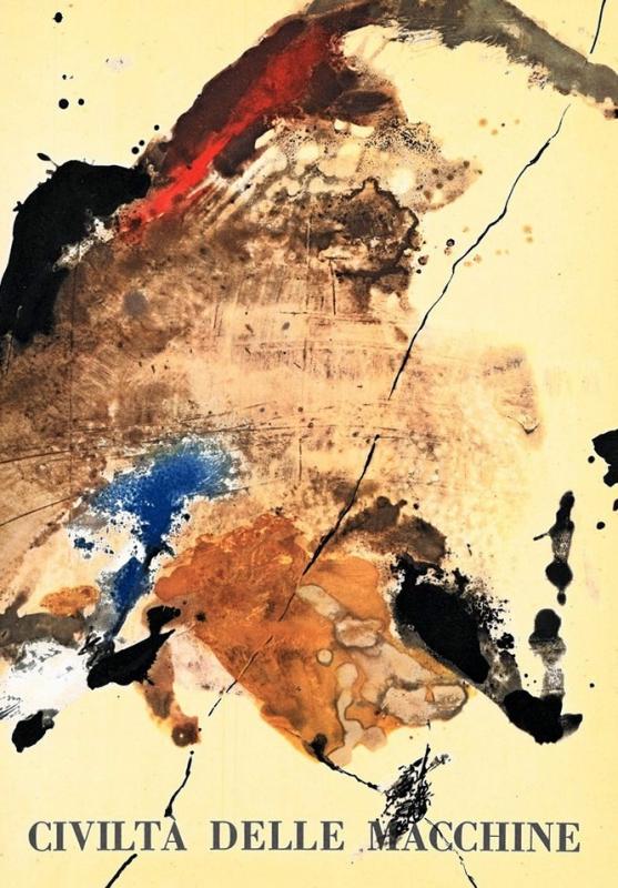 Copertina originale - di Giuseppe Santomaso, gennaio - febbraio 1962, anno X, n. 1