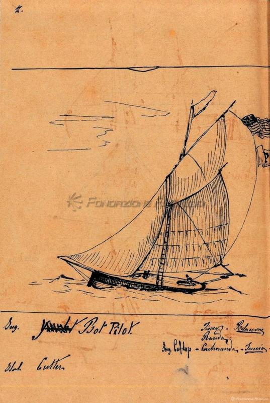 Imbarcazioni a vela - schizzi e disegni