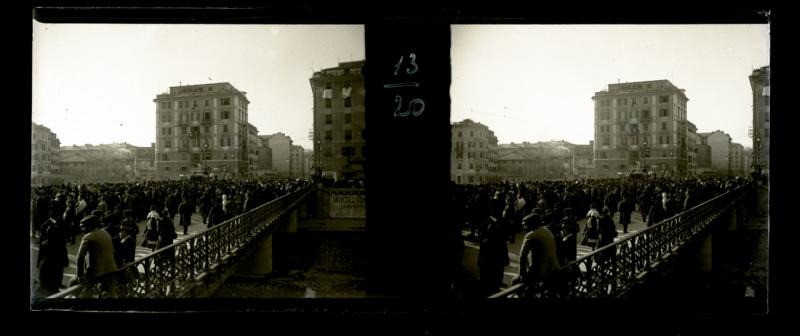 Funerali di Mons. Tommaso Reggio Arcivescovo di Genova a Ponte Pila (originale)