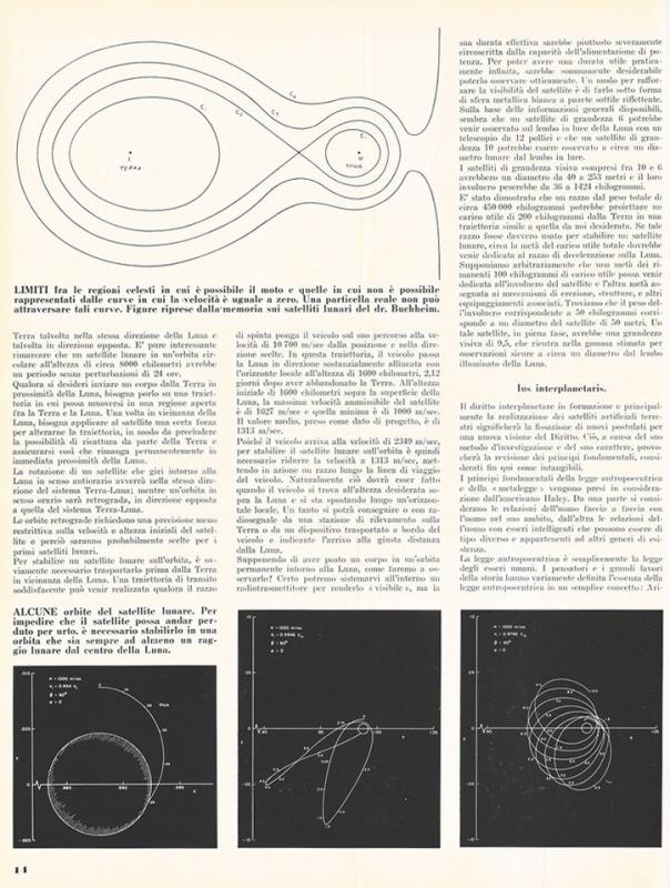 Dai satelliti strumentali ai razzi a fotoni di Glauco Partel, settembre - ottobre 1956, anno IV, n. 5, p. 14