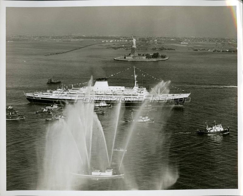 Andrea Doria  (t/n) - arrivo a New York