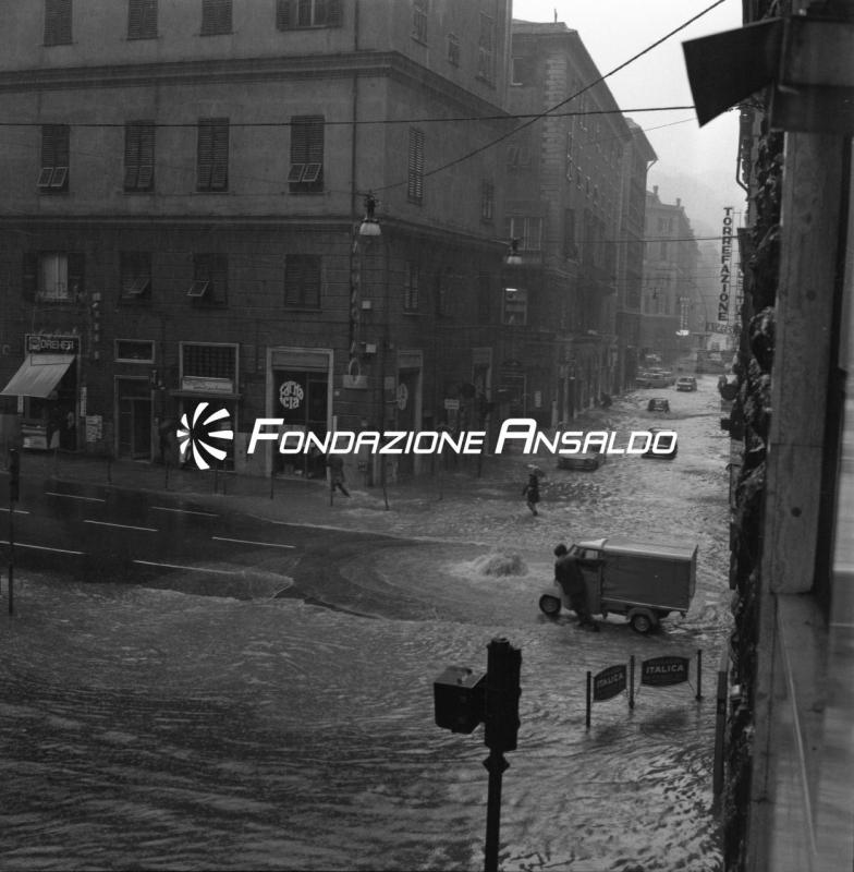 Genova - alluvione 1970