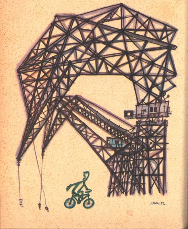 Seconda di copertina di Riccardo Manzi - marzo 1953, anno I, n. 2