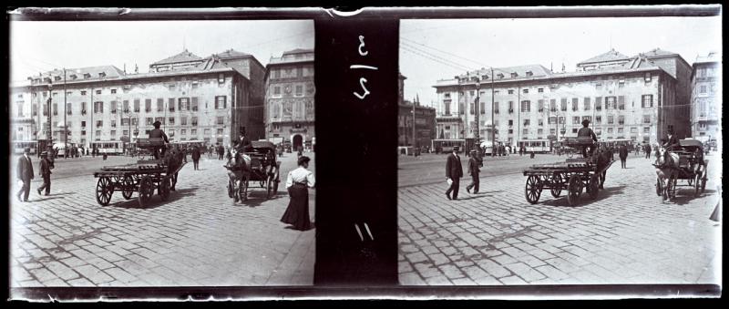 Piazza De Ferrari - Palazzo telegrafo (originale)
