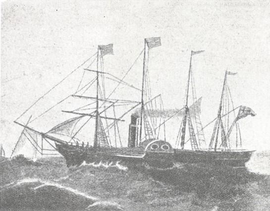 Il piroscafo a vapore scozzese 'Sirius' del 1837 - p. 20