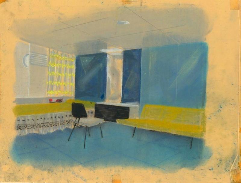 Stella Solaris - Prospettiva di studio per la cabina di prima classe
