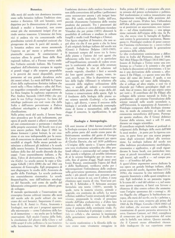 L'Ottocento scientifico - di G. Sermonti e G. Gualandi - ottobre 1961, anno IX, n. straordinario, p. 16