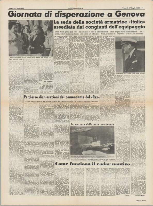 La Stampa, 27 luglio 1956, p. 2