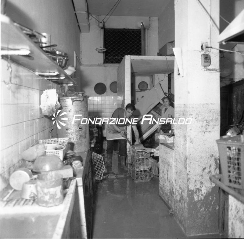 Genova - alluvione 1970