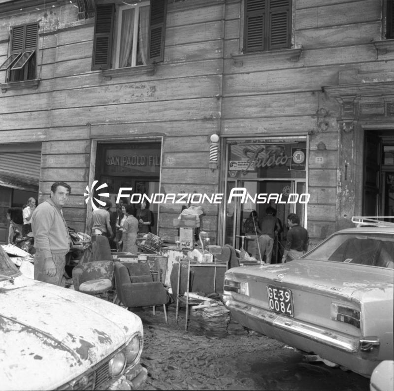 Genova - alluvione 1970