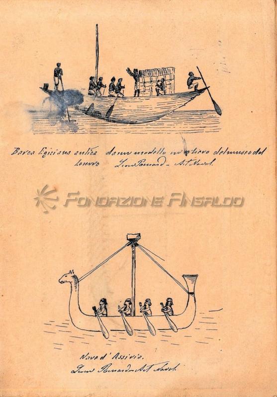 Imbarcazioni a vela - schizzi e disegni