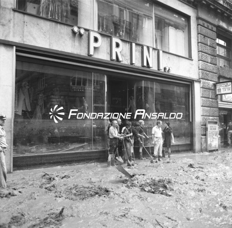 Genova - alluvione 1970