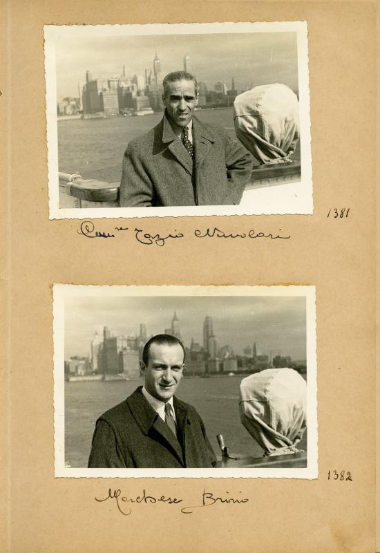 Tazio Nuvolari e Antonio Brivio Sforza