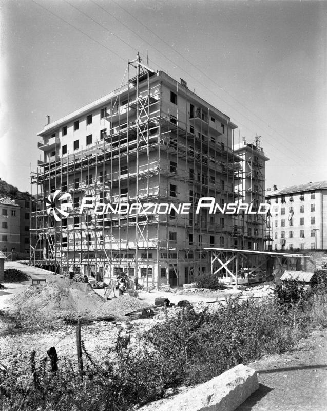 Genova - edifici in costruzione