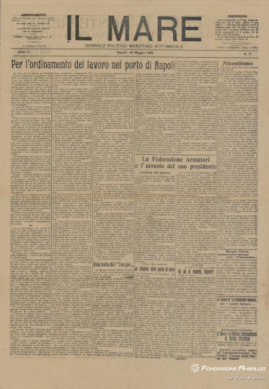 Il Mare 16.05.1918 fronte