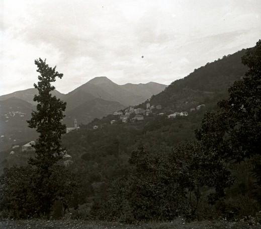 Veduta della Val Bisagno (taglio)