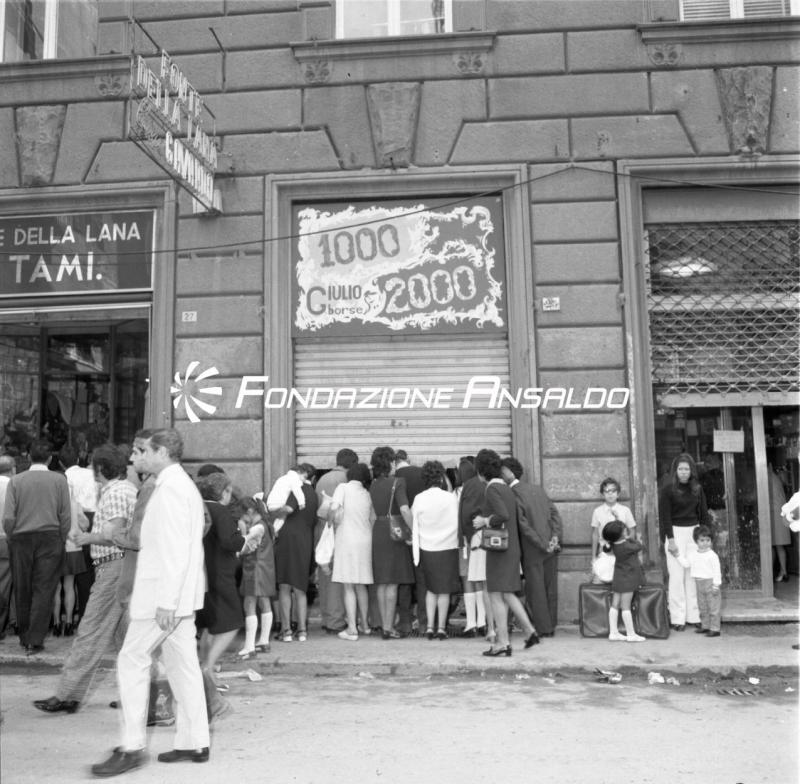 Genova - alluvione 1970