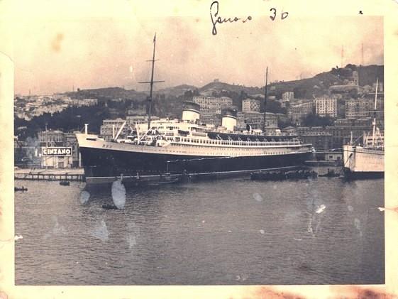Rex (t/n) - In cantiere a Sestri Ponente