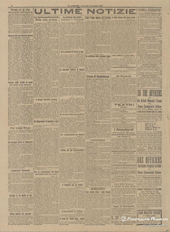 Lavoro (Il) - Genova, 13.06.1918, c.4