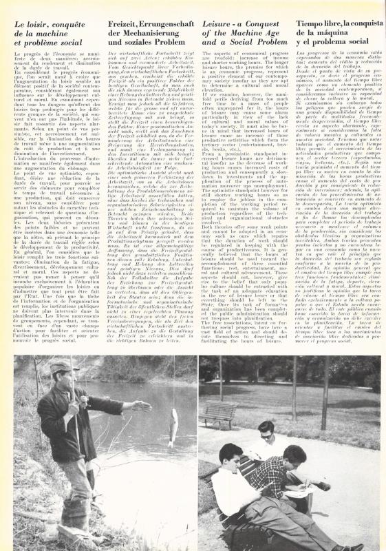 Tempo libero conquista della macchina e problema sociale, di Francesco Maria Vito, settembre - ottobre 1959, anno VII, n. 5, p. 8