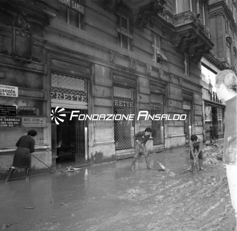 Genova - alluvione 1970