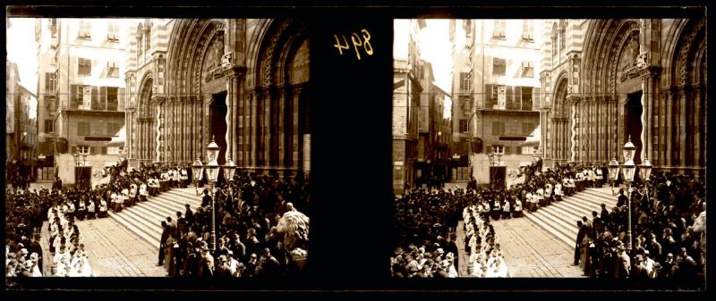 Cattedrale di San Lorenzo. Processione religiosa (originale)