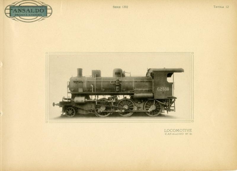 Tavola 12 - locomotiva FS 625