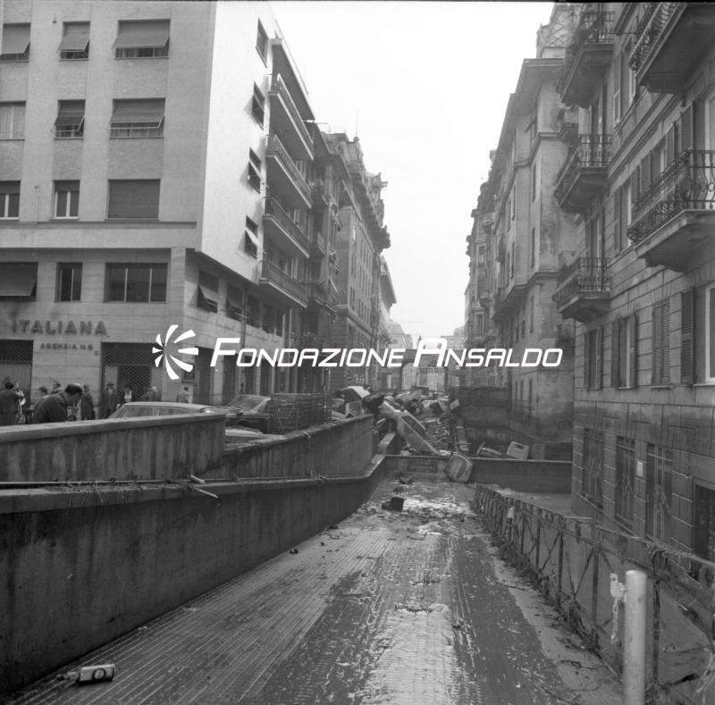 Genova - alluvione 1970