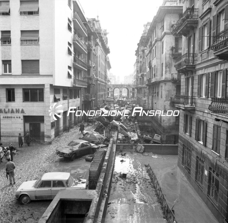 Genova - alluvione 1970