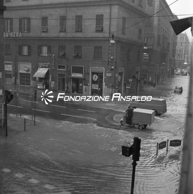 Genova - alluvione 1970