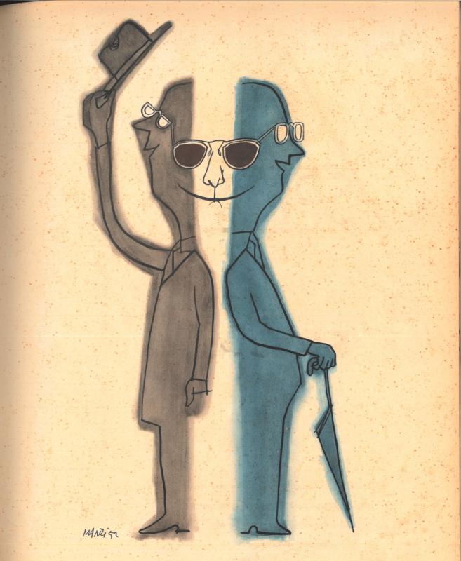 Terza di copertina - Amici della Salmoiraghi - Riccardo Manzi,  gennaio 1953, anno I, n. 1
