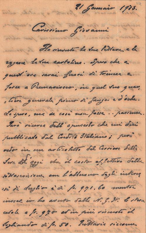 Guerra - Lettere di mio padre e famigliari. Primo periodo Cuneo, distaccamento fronte italiano